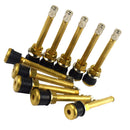 10pcs/lot TR570 87mm Brass Auto Tire Valve Extension Adaptor, Tyre Stem Extender Straight Bore for Truck (87mm)