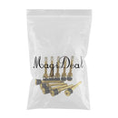 10pcs/lot TR570 87mm Brass Auto Tire Valve Extension Adaptor, Tyre Stem Extender Straight Bore for Truck (87mm)