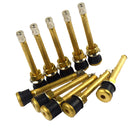 10pcs/lot TR570 87mm Brass Auto Tire Valve Extension Adaptor, Tyre Stem Extender Straight Bore for Truck (87mm)