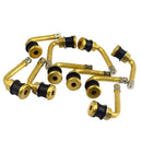 10pcs 90 Degrees Auto Car Brass Wheel Tire Valve Stem Extension