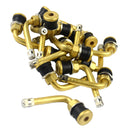 20pcs 90 Degrees Auto Car Brass Wheel Tire Valve Stem Extension Caps Extender