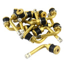 20pcs 90 Degrees Auto Car Brass Wheel Tire Valve Stem Extension Caps Extender