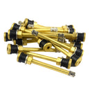 20 Pieces TR572 Brass Truck Tire Valve Stems for All Aluminum/Steel Wheels