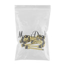 20 Pieces TR572 Brass Truck Tire Valve Stems for All Aluminum/Steel Wheels