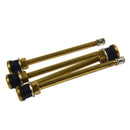 4 Pieces 134mm Brass Auto Tire Valve Extension Adaptor, Air Tyre Stem Extender Inflation Stright