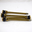 4 Pieces 134mm Brass Auto Tire Valve Extension Adaptor, Air Tyre Stem Extender Inflation Stright
