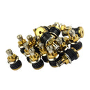 BOLT CLAMP IN CAR VAN WHEEL METAL TUBELESS TYRE VALVES