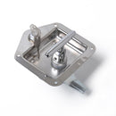 2pcs Car Truck Trailer Camp Stainless Steel Folding T Shape Handle Lock Tool Latch