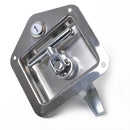 2pcs Car Truck Trailer Camp Stainless Steel Folding T Shape Handle Lock Tool Latch