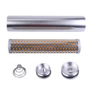 Fuel Filter 5/8-24 1/2inch Bore Billet Aluminum Low Profile 4003 24003 5/8inch -24