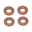 Lots 4 Copper Washer Seals O- For Peugeot