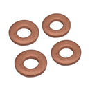 Lots 4 Copper Washer Seals O- For Peugeot