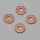 Lots 4 Copper Washer Seals O- For Peugeot