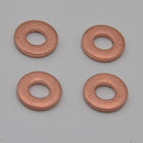 Lots 4 Copper Washer Seals O- For Peugeot