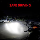 H4/BA20D/P15D 36W Motorcycle Headlight Bulb 3000LM Headlamp BA20D White