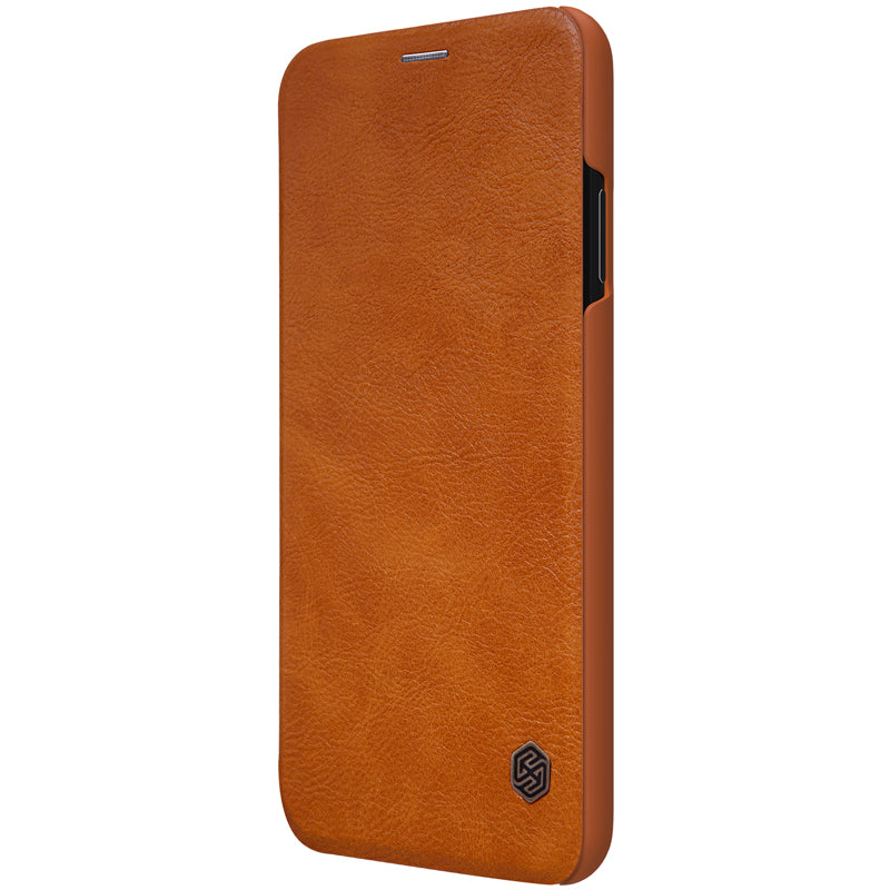 Nillkin Protective Case For iPhone XS Max 6.5"  PU Leather Card Slot Flip Cover