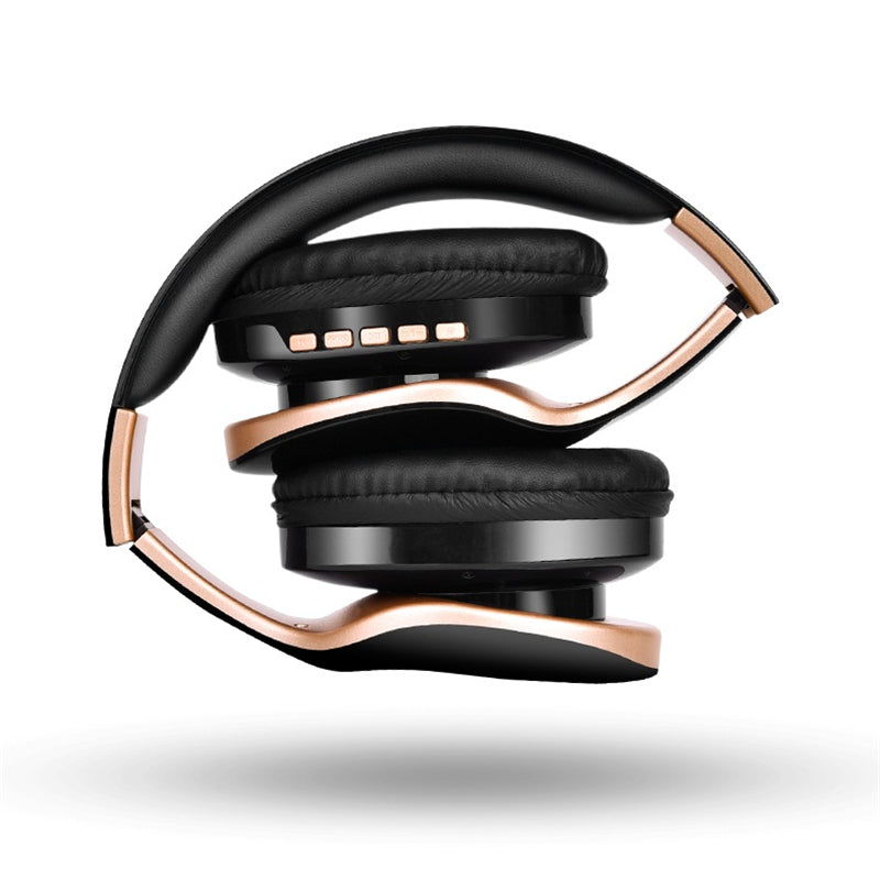 Bakeey SN-P18 Wireless bluetooth Headphone Foldable Stereo Handsfree 3.5mm Audio TF Card Headset with Mic