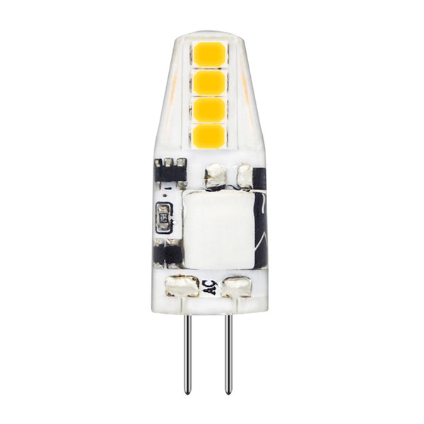 G4 2W 2835 SMD No Stroboscopic Silica gel Non-dimmable Chandelier LED Light Bulb Indoor Home Lamp AC/DC12V