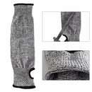 1/2 Pcs Level 5 Anti-cutting Standards Armband Flexible HPPE Cut-resistant Working Safety Arm Sleeve