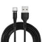 USAMS US-SJ337 U29 Type C LED Magnetic Braided Fast Charging Cable 2M For Tablet Smartphone