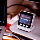 BTC Ticker DHT12 Digital Humidity Temperature Sensor ESP32 for Micropython Ticker with Standing Base Charging