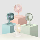 LyRay YS2911 Table Fan Mini Portable USB Charging Fan Low Noise Durable Life Natural Wind Lightweight Fan
