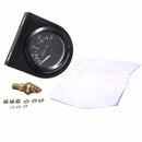 Universal Car Black Pointer Oil Temperature Temp Gauge 50-150 LED Light 2" 52mm Universal Car Black Pointer O