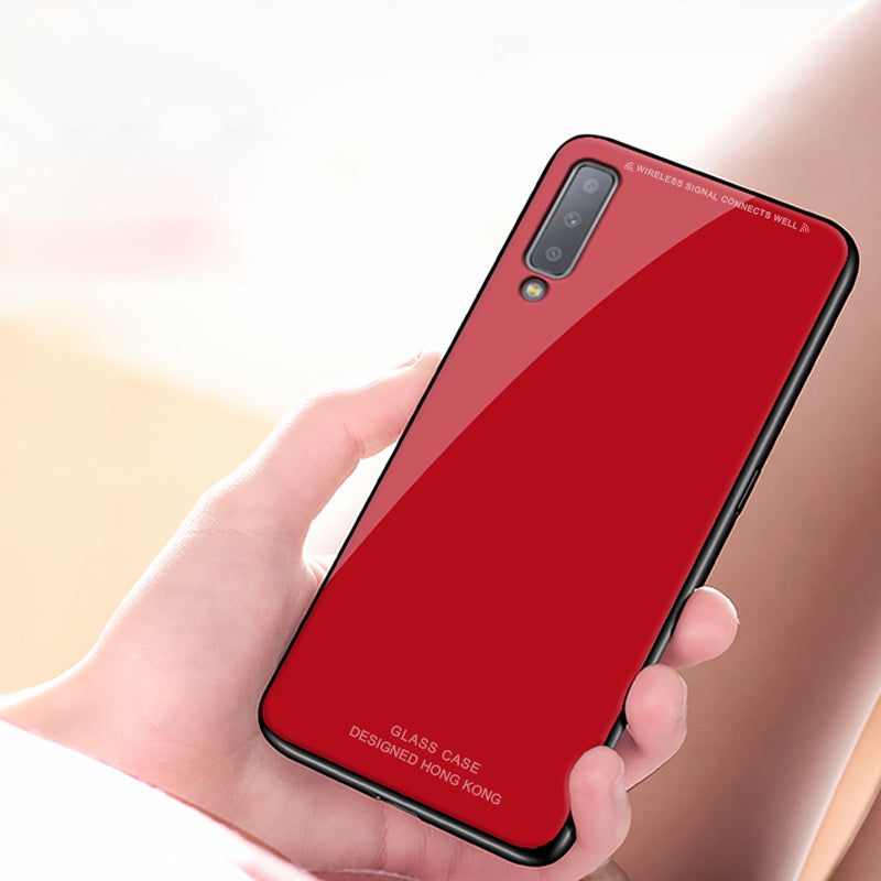 Bakeey Scratch Resistant Tempered Glass Protective Case For Samsung Galaxy A7 2018 / A9 2018