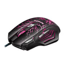 APEDRA A7 3200DPI 7 Buttons USB Wired RGB Backlit Gaming Mouse for PC