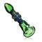 Green Borosilicate Glass Water Pipes Herb Tube Portable