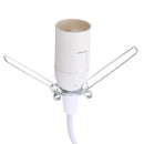 1.8M E12 Lampholder Bulb Adapter US Plug with Dimmer Cable Cord Switch for Himalayan Salt Lamp