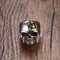 Vintage Stainless Steel Men Ring Cool Skull Spider Web Jewelry for Men