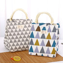 KCASA KC-CB01 Oxford Portable Lunch Bag Travel Tote Bento Bag Food Organizer