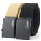 TUSHI 120cm x 3.8cm Military Tactical Belt Adjustable Nylon Belt Waist Belt with Metal Buckle