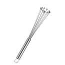 Stainless Steel Ball Whisk Egg Beater Hand Stirrer Mixer Cream Sauce Whipping
