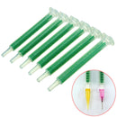 50pcs F6-16 Green AB Glue Mixing Tube Static Mouth Section 16 Nozzles