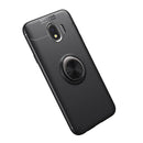 C-KU 360 Rotating Ring Grip Kicktand Protective Case For Samsung Galaxy J4 2018