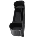 Carbon Fiber Plastic Car Seat Crevice Storage Organizer Caddy Catcher Box Seat Slit Pocket