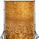 3x5FT 5x7FT Vinyl Gold Glitters Shining Photography Background Backdrop Studio Prop