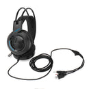 3.5mm HiFi Stereo Gaming Headset Noise Cancelling Headphone With Mic 7 Colors Breathing Light