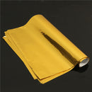 50pcs A4 Hot Stamping Transfer Foil Paper Laser Printer Laminating Transfered Gold