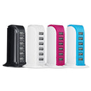 6 Port 1.5V USB Desktop Charger High Frequency Output Quick Charging Station