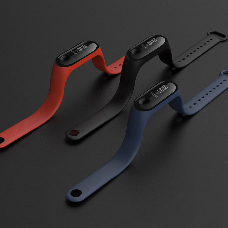 Original Xiaomi Silicone Wrist Strap Wristband Bracelet Watchband For Xiaomi Band 3