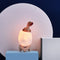 Loskii KL-02 Decorative 3D Oviraptor Dinosaur Egg Smart Night Light Touch Switch 3 Colors Change LED Nightlight  For Christmas Gift