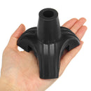 19mm Replacement Tripod Shaped Rubber Walking Stick Ferrule Tri Leg Triple Base