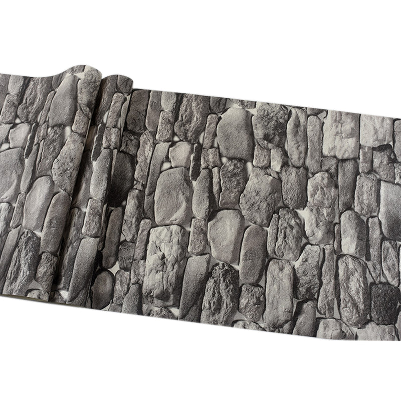 Simulation Stone Retro Background Wall Paper Sticker Living Room Bedroom Decorative