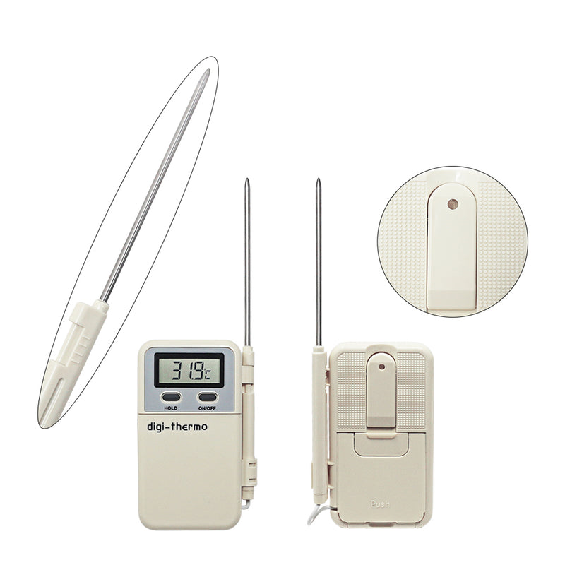 -50C~300C Digital Thermometer with Stainless Steel Probe Kitchen Food Meat Temperature Meter for Grill Oven