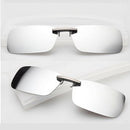 Polarized Clip On Sun Glassess Sun Glassess Driving Night Vision Lens For Plastic Frame Glasses