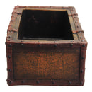 Garden Resin Suitcase Flower Pot Mini Succulents Planter DIY Flowers Green Plants Decorations