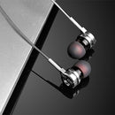 FONGE C05 3.5mm Plug In-ear Wired Control Heavy Bass Earphone With Mic